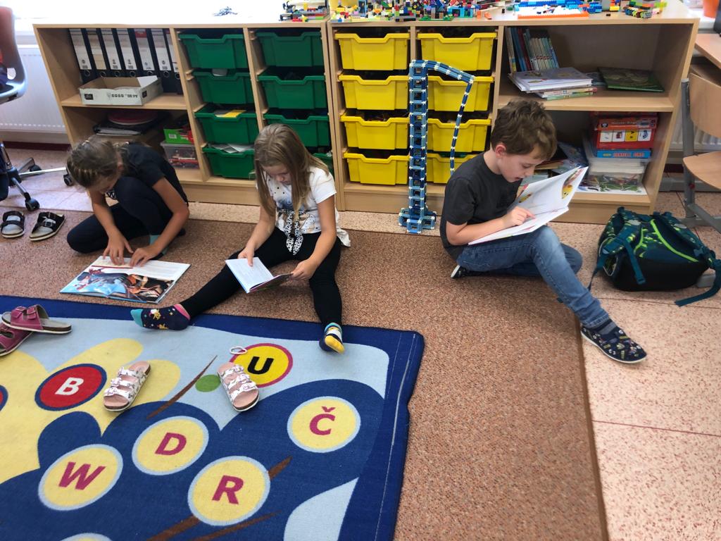 ZŠ Komenského Dačice Naše první čtenářská dílna